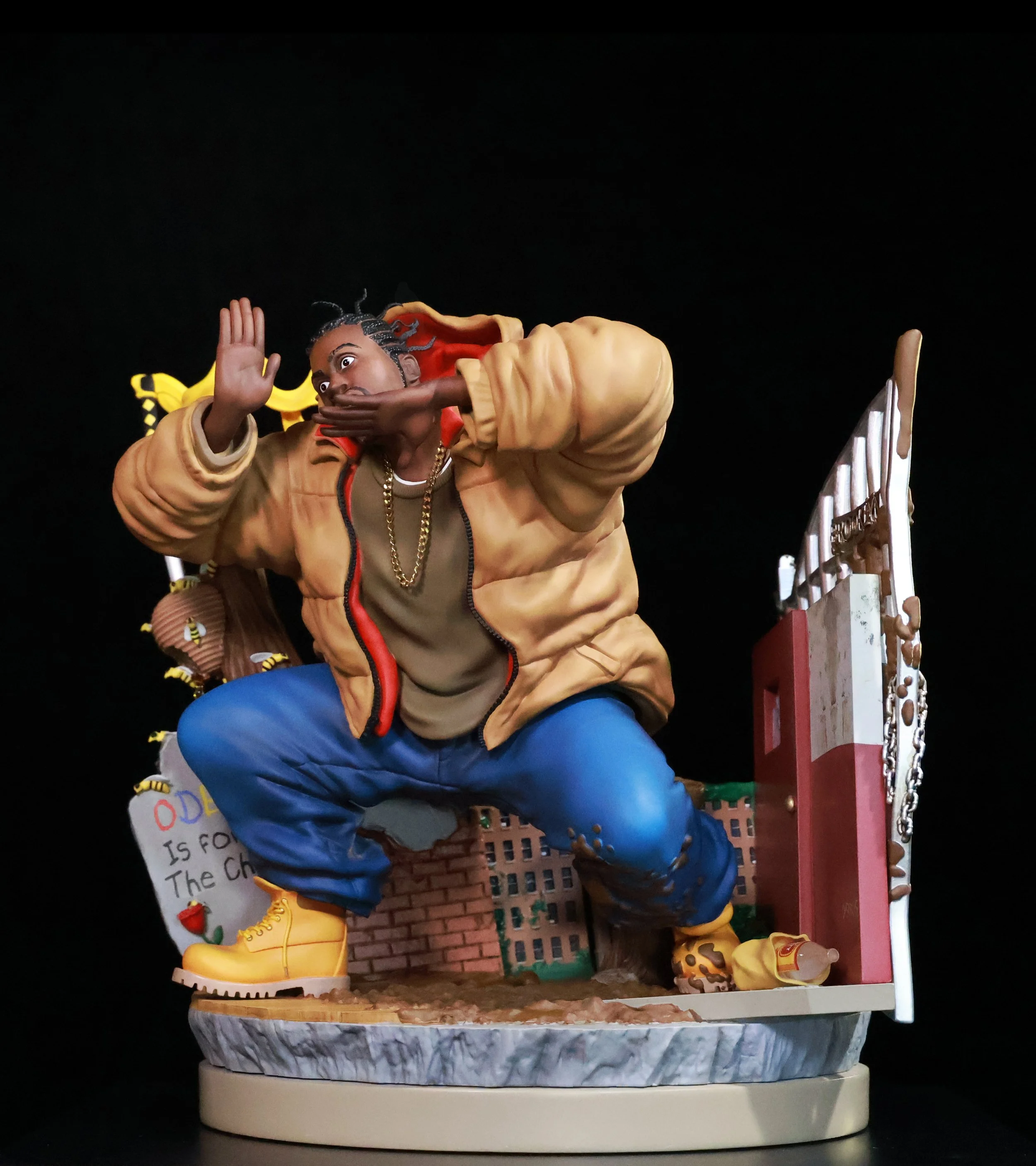 1点物★レア★新品 ODB フィギュア★HipHop★90s 00s★ストリート Ol' Dirty Bastard — Concrete Jungle